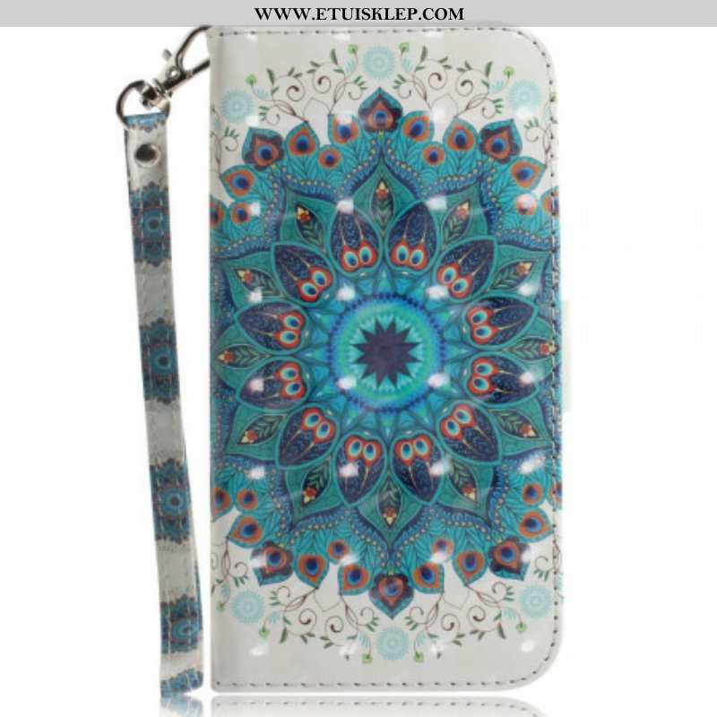 Etui Folio do Sony Xperia 1 IV z Łańcuch Paskowata Mandala